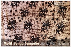 motif bunga cempaka