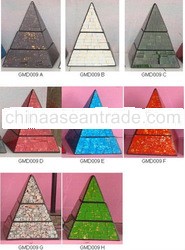 Glass mosaic boxes