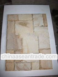 French Pattern Wall Tile - Yellow Limestone