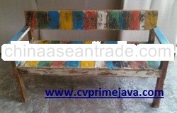 BOAT WOOD FURNITURE BENCH BW03