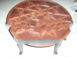 Tea Table With a Table Top Motif Turkey