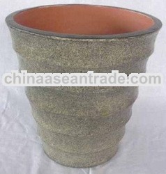 Painted Pottery 'Coconut Tree'