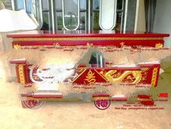 MEJA UKIRAN BURUNG HONG & NAGA