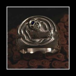 Silver Jewelry Skull Ring