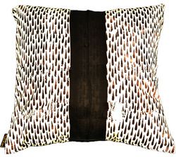 BATIK cushion cover Rain Drop Motif natural 40x40