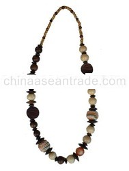 Wooden Beaded Necklace
