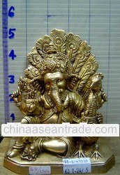 Brass Ganesh Statue