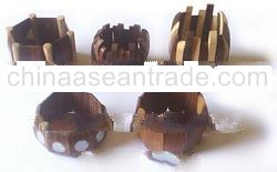 Elastic Sono Wood Bangle