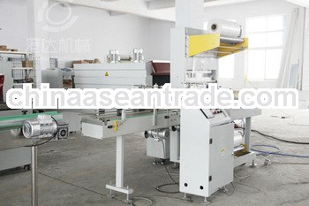 juice bottle shrink wrap packing machine