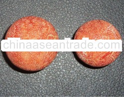 100% natural red coral round beads