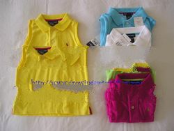 terry sleeveless polo shirts