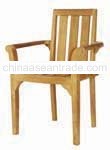 STANDARD STACKING ARM CHAIR