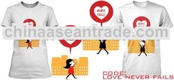 Firebrand Inc. Love Never Fails T-shirts (male)