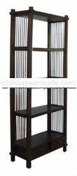 teak bookcase fingers