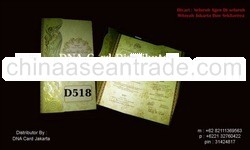 Invitation Card Merk Maiosy Type D518