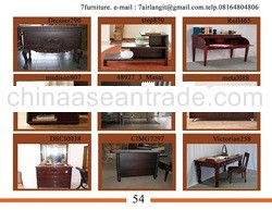 Office table and chair