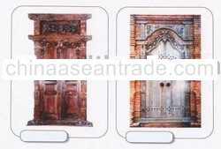 carved door