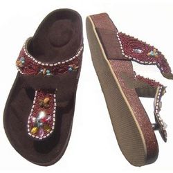 Beaded Ladies Sandals