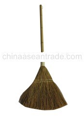 Straws Broom Made Of Bamboo And Straw