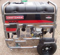Craftsman Generator 3600 Watt
