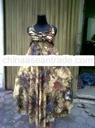 tie dye woman dress