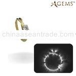 RD6023AGA Energized yellow gold diamond ring