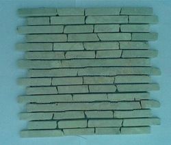 Mosaic stick Horizontal, white