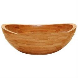 WS Bath Collections Madera M4 72 Inch Modern Wood Freestanding Tub