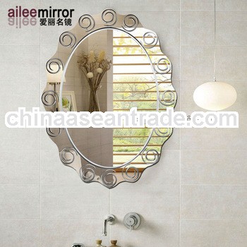 keychain with mirror and photo frame led vanity mirror