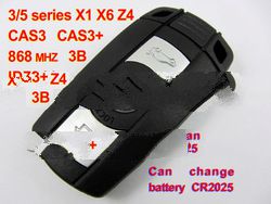 CAS3 smart key 3 5series X1 X6 Z4 868 MHZ