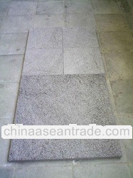 15mm Natural Square Density Volcano Black Lava Stone Tile for Garden Path