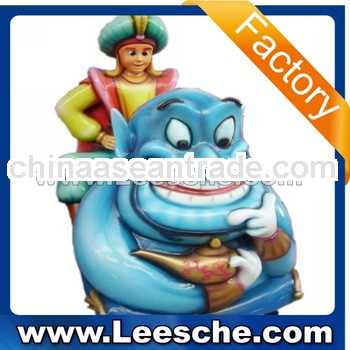 kiddy ride machine Lamp of Aladdim rides horse amusement rides machine,Coin Operated Games LSKR0160-