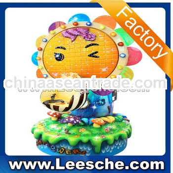 kiddy ride machine Sun Flower rides horse amusement rides machine,Coin Operated Games LSKR0250-11
