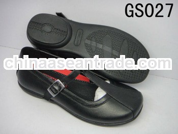 kids black school shoes