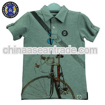 kids clothes display polo shirt