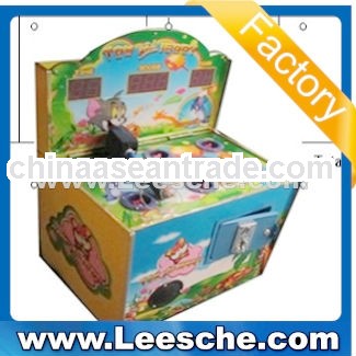 kids coin operated amusement game arcade Hammer game machine Hamster Fighting LSAMU 0360-13