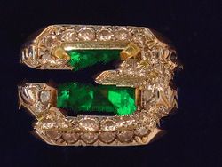 Natural Emerald Rings (Code: 0036)