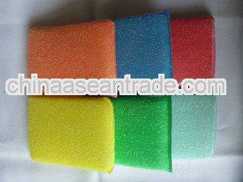 kitchen cleaning mesh sponge scourer in china