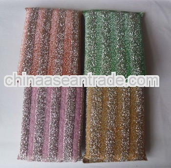 kitchen cleaning sponge scourer with figure