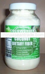 COCONUT DIETARY FIBER - With 61% dietary fiber with 15% Virgin Coconut Oil content