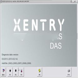 2013.3 Latest C3/C4 software Mercedes Benz Star C3/C4 DAS Xentry for DELL D630 HDD