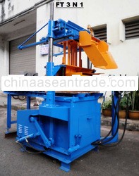 FT 3 N 1 - Ventilated Block Making Machine