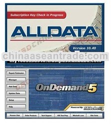Auto Repair Software Alldata Version 10.40 and Mitchell V2011 Ondemand with promotion price