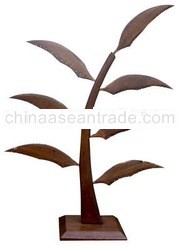 Wooden earring display