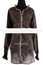 Baju Batik Silky Rempel