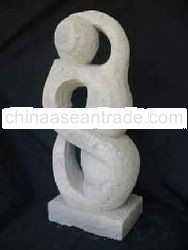 abstract people statue