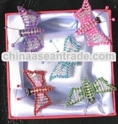 Little Butterfly Bead Brooch