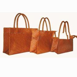 Set 3 Pandanus Rectangular Bag