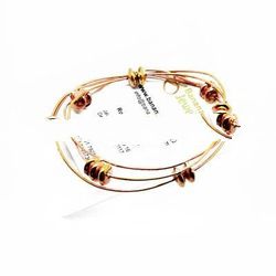 Brass solid metal bangle