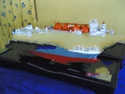 Hoegh London Ship Model